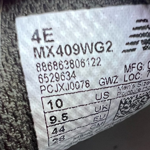 New Balance Men's MX409 Cross-Training Shoe Mens Size 10 EEEE - Picture 9 of 9